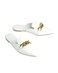 Amica Mules Bertha For Women&amp;Girls Stylish Fashion Vegan Leather Mule For Party/Casual Flat Loafers   Cute Comfortable Dressy Suitable for All Occasions Travel Modern Design   Style&amp;All-Purpose White