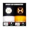 54W Round LED Work Light With Amber DRL Light 5800Lm Flood Spot Combo Beam LED Light Bar, Aluminum Die-Cast Housing Material with Waterproof Resistance