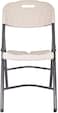 Generic Folding Chairs Plastic - Off White