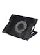 Generic Notebook Stand Cooling Pad, Black