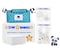 Star Babies Buy 3 Get 1 ( Stroller bag. Bibs 20, Changing mat 20, Breast Pad 20, Teether toy 1pc)