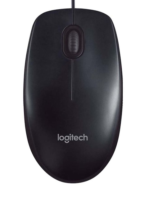 Logitech M90 Wired Optical Mouse Black