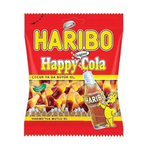 Haribo Jelly Happy Cola Mix  Bag 200GR