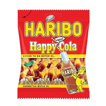 Haribo Jelly Happy Cola Mix  Bag 200GR