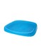 Egg Sitter Honeycomb Patterned Gel Cushion Blue 16x14x1.5centimeter