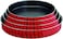 Tefal J1326982 Les Specialistes Oven Dish Set Kebbe (28,30,34,38 Cm), Red, Aluminum