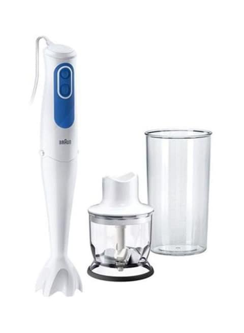 Braun - MultiQuick 3 Hand Blender 700W MQ3020 Pasta White/Blue