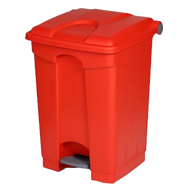Kenpoly Red Pedal Bin 18L No.1