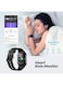 Soundpeats Smart Watch Fitness Tracker With All Day Heart Rate Monitor Sleep Quality Tracker Ip68 Waterproof 14 Large Touch Screen Call Message Black