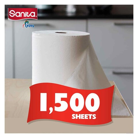 Sanita Gipsy Tissue Roll 1500 Pieces