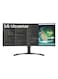LG 35 inch Curved UltraWide Monitor QHD, (3440x1440), HDR 10, 100Hz, AMD FreeSync, USB Type-C, OnScreen Control, Flicker Safe, Speakers, Black, 35WN75C