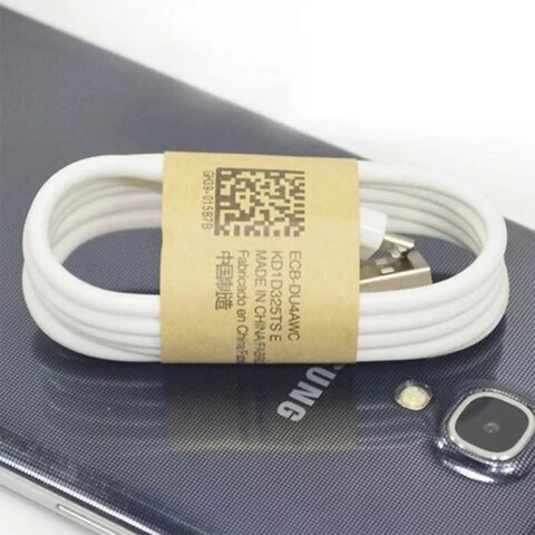 Docooler - White Wire USB Cable Date Sync Charging Cables 1m Mobile Phone Charge Cable
