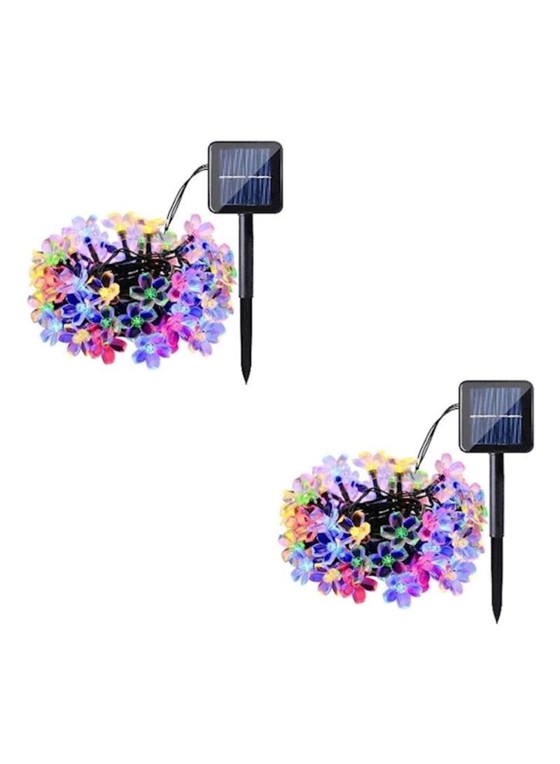 Buy Generic - 2 Pack 50 Led Solar Strings Lights Multi Color 22Feet ...