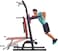 Marshal Fitness Multifunction Power Tower Pull Up Dip Station with Bench Adjustable Height for Home Gym Strength Training Fitness Equipment, Dip Stands, Pull Up Bars, Push Up Bars-Mf-9402