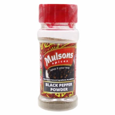 Mulsons Spices Black Pepper Powder 50g