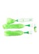 Generic - 4-Piece Motorized Duster Green/White