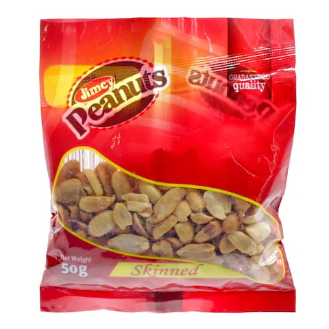 Jimcy Skinned Peanuts 50g