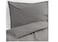Duvet cover and pillowcase, grey150x200/50x80 cm