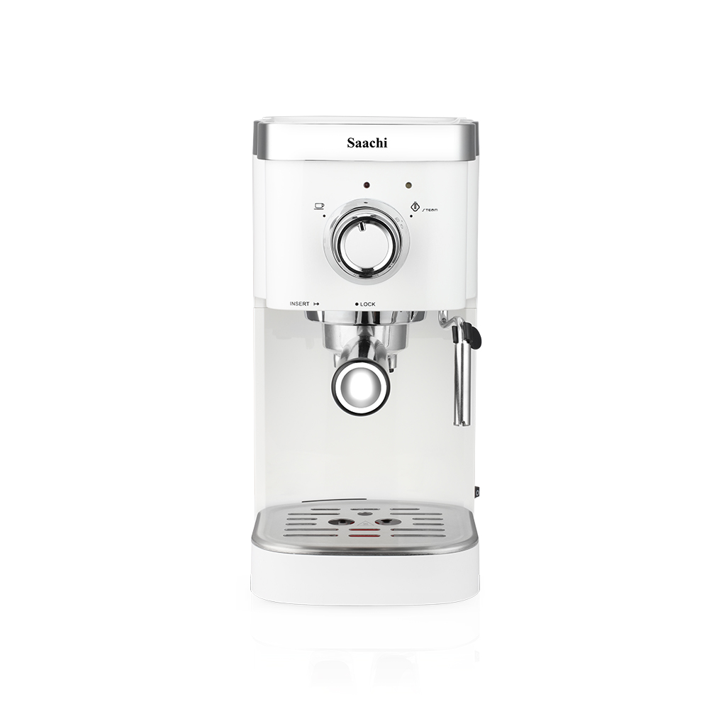 Saachi 3 In 1 Coffee Maker NL-COF-7061-WH With 20 Bar Automatic Steam Pressure Pump