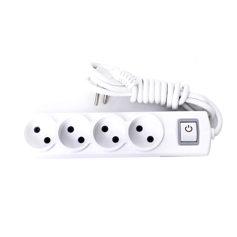 Multi Socket with Switch - 4 Socket - 16AMP