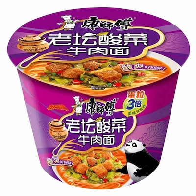 Master Kang Beef And Sauerkraut Instant Noodle 121g