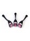 Generic Micro-Needle Roller For Hair Regrowth And Beard Growth, Black/Pink