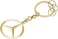 Genuine Mercedes-Benz Keyring Brussels   Gold   Die-Cast Zinc