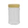 Royalford Round Air-Tight Pet Jar, 1000ml Plastic Container, Rf11097, Keeps Your Food Fresh, Portable And Lightweight, Healthier Choice, BPA And Odour Free, Leak-Proof