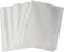 Generic Rexel Reinforced Polished File Pockets 100 Pieces, White, 12265