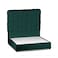 In House Al Shahba Velvet Bed Frame - Single - 200x90 cm - Dark Green
