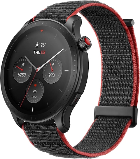 Amazfit GTR 4 Smart Watch For Men, Android, iPhone, Dual-Band GPS, Alexa Built-In, Bluetooth Calls, 150+ Sports Modes, 14-Day Battery Life, Heart Rate Blood Oxygen Monitor, 1.43&quot; AMOLED Display