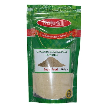 Naturalli Organic Black Maca Powder 100g