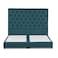 In House Lujin Linen Bed Frame - Single - 200x120cm - Turquoise