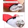 Generic-1 Pair Silicone Oven Mitts with Quilted Cotton Lining Heat Resistant Extra Long Oven Gloves Pot Holder Non-Slip for Cooking Baking Grilling Kitchen Supplies