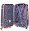 Para John Pjtr3042 Abs Hard Trolley Luggage Set, Black