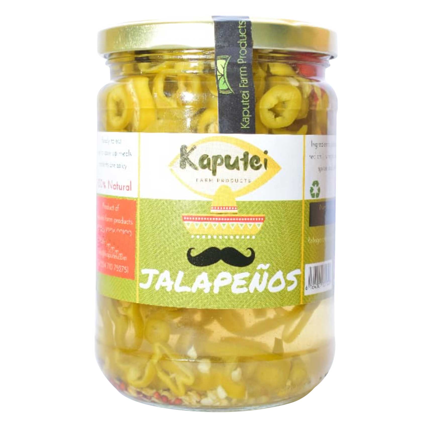 Kaputei Jalapenos Pickled 330g