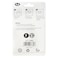 GTT Multifunctional Fashion Hook GTT-7680 White Set of 6