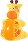 Flipper Hygienic Kids Toothbrush Holder With Suction Cups, &amp; Patented Design, One Touch Open &amp; Close, includes Soft Bristle Toothbrush, Made In Malaysia, Fun Animal Giraffe, 3Y+