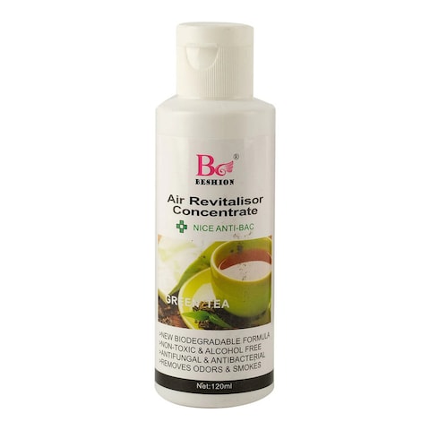 Green Tea 120ML - Beshion Essential Oil Aroma Water-Soluble Drops For Humidifier