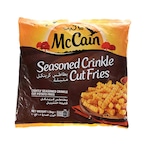 Buy McCain Lightly Seasoned Crinkle Cut Potato Fries 1.5kg in UAE