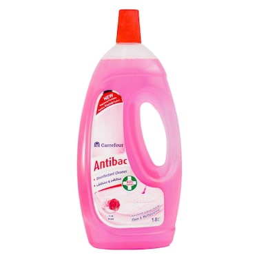 Carrefour 4 In 1 Rose Floor And Multipurpose Antibac Disinfectant Cleaner 1. 8L