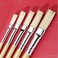 Specialist Crafts  Short Handled Flat Hog Brush Size 6