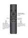 Samsung Smart TV Remote Control Black/White