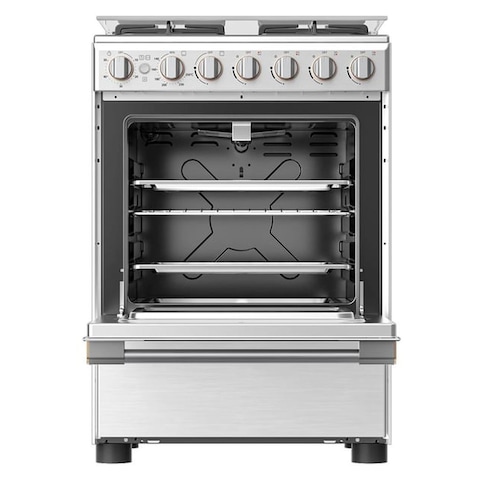 Toshiba 4 Burner Gas Cooker RB2-60G4GE Steel 60x60cm