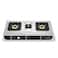 AFRA Three Burner Gas Stove, Auto Ignition, Full Safety, Stainless Steel, Double Injection, G-MARK, ESMA, ROHS, And CB Certified, AF-0003GSSS, 2 Years Warranty