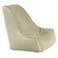 In House Harvey Velvet Bean Bag Chair - Large - Light Beige