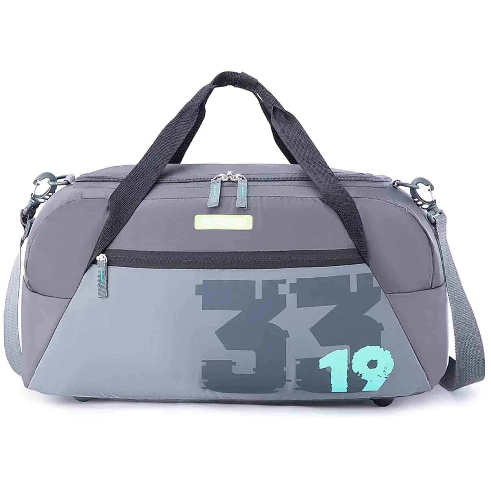 Buy American Tourister Covo Duffle Bag 52cm Grey Teal Online Carrefour Kuwait