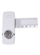 Generic Automatic Toothpaste Dispenser And Toothbrush Holder White