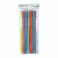 Falcon Artistic Plastic Straws Multicolour 26cm 100 PCS