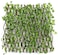 Inhouse Expandable Wicker Large Fence With Faux Plants, 1.2 Metre, Green